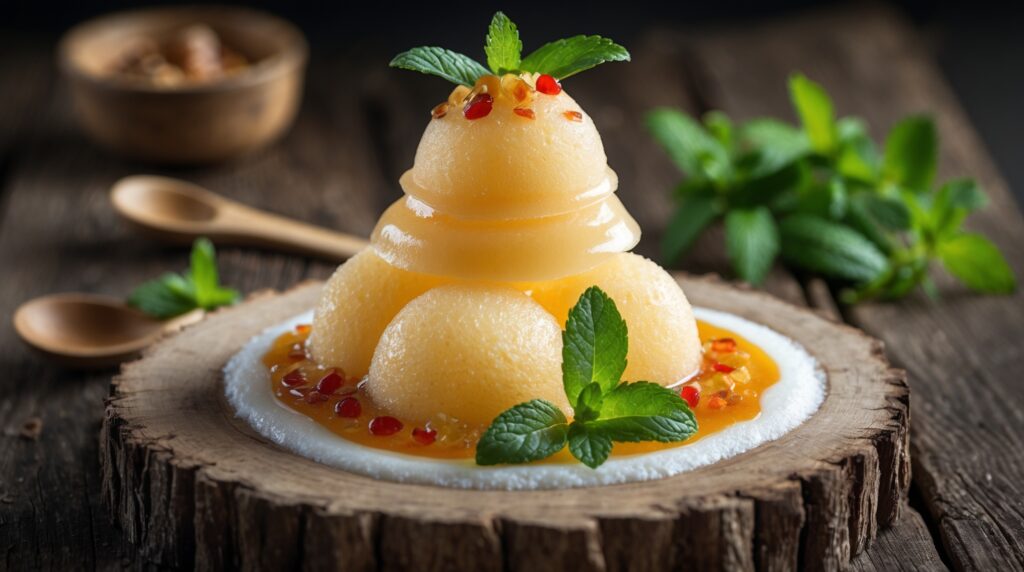 Sorbet Mangga Super Lembut, Legitnya Nagih dan Dinginnya Bikin Nendang!